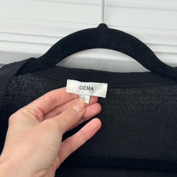 OZMA Black Crop Dance Wrap - Picture 3 of 5